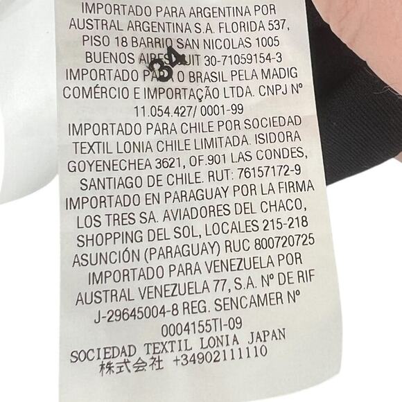 CH Carolina Herrera Dress Short Sleeve Ruffle Flounce Hem Ribbon Belt‎ Black XS - Picture 14 of 14